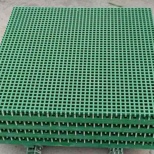 Grp Plancher Grille Plate-Forme Échelle Passerelle Grille <span class=keywords><strong>Plastique</strong></span> Renforcé Frp Grille Lave-<span class=keywords><strong>Voiture</strong></span> Boutique Drainage Canal Fibre De Verre Grille - Product Image 3