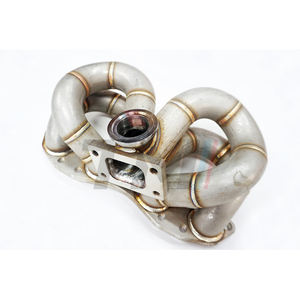 TM performans paslanmaz çelik 304 üst montaj T3 flanş 3.0mm kalın NIS SAN SAN S14 srsr20 SR20DET egzoz manifoldu - Product Image 3