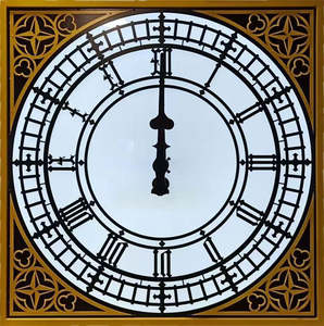 Reloj Grande para Exteriores, Diseño Moderno, Reloj de Torre de Estilo Europeo, Reloj de Pared con Torre para Suministros de Iglesia - Product Image 2