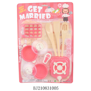 Juego de cocina de plástico <span class=keywords><strong>para</strong></span> <span class=keywords><strong>niñas</strong></span>, juego de comida de imitación, precio barato - Product Image 3