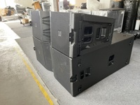 Subwoofer Pasivo Profesional Doble de 18 Pulgadas, 1600W, Alta Potencia, Caja de Altavoz de Bajos para Sistema de Line Array en Exteriores, Conciertos y Escenarios
