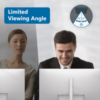Venta al por Mayor de Fábrica, 24 Pulgadas 180 °   Filtro de Privacidad Magnético para Monitor, Protector de Pantalla Anti-Espía, Anti-Reflejos, Película Bloqueadora de Luz Azul