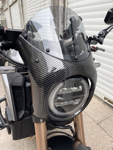 Pare-brise avant pour moto Honda <span class=keywords><strong>CB1000R</strong></span> 2018-2020 CB650R 2019-2022, accessoires de protection de phare - Product Image 6