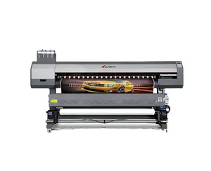 Infiniti-impresora de inyección de tinta, plóter de FY-1800ES, 1,8 M, banner de vinilo, Impresión de foto y PVC, ecosolvente