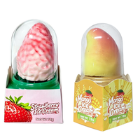 Produits très demandés pour les grossistes : Chocolat au lait, crème glacée aux fruits 3D, vente directe d'usine, 75g