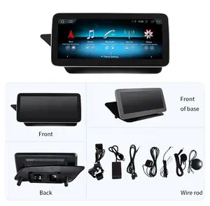 RoadNavi 10.25/12.3" Android 13 รถวิทยุไร้สายCarPlay Gps NaviสําหรับMercedes-Benz E Class W212 W213 2010-2016