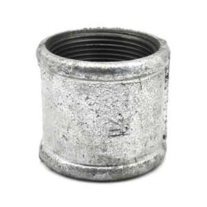 Manicotto zincato da 1 gallone per condotto rigido in acciaio e ferro resistente - Product Image 1