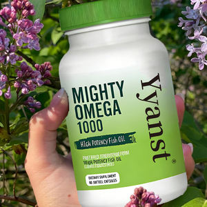 น้ำมันปลาคุณภาพสูง ตราสินค้าส่วนตัว EPA & DHA & วิตามินอี บำรุงข้อต่อและหัวใจ ซอฟต์เจลเพื่อผิวขาวกระจ่างใส - Product Image 3