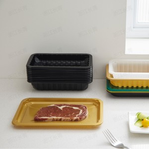 Supermarché frais jetable Légumes et fruits Aliments à atmosphère contrôlée Emballage de viande Boîte de poulet entier Plateau de boeuf - Product Image 1