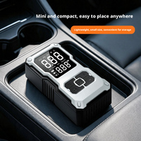 Démarreur d'urgence 12V exclusif transfrontalier pour voiture, pompe à air ABS embarquée, gonfleur de pneus électrique intelligent, pression des pneus