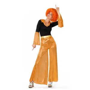 Retro Jazz Dance Dress Women's Bar Women's Halloween Dress Up Costumes 70s Disco Costumes One Piece