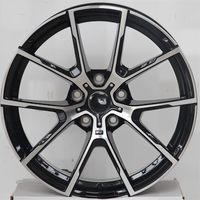 Jantes en alliage JWYC Gloss Black Machined Wheels 18-22 pouces 5x120 à double rayon en Y pour BMW Audi Series Benz Tesla