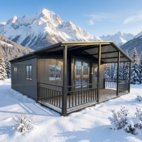 Maison conteneur modulaire préfabriquée extensible de luxe, écologique, respirante, personnalisable, pour une vie moderne, disponible en versions 20 pieds et 40 pieds