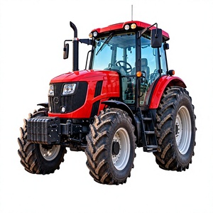 Tractor Agrícola Usado con Cabina y Retroexcavadora en Excelentes Condiciones, Diésel, Motor de 120HP, Caja de Cambios, Ruedas, Modelo 2009, con Inspección en Video - Product Image 1