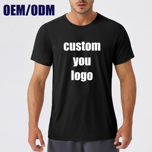 Premium Quick-dry Short Sleeve O‑Neck Men's T Shirts Printed Casual <b>Plain</b> <b>Tshirts</b> Wholesale Homme Customized <b>Tshirt</b> With Logo - Product Image 3