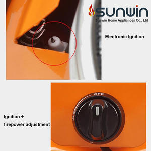 Offre Spéciale personnalisable 2-en-1 Portable <span class=keywords><strong>chauffage</strong></span> au <span class=keywords><strong>gaz</strong></span> poêle petite cuisinière Mobile pour <span class=keywords><strong>chauffage</strong></span> rapide pour <span class=keywords><strong>Camping</strong></span> pêche randonnée - Product Image 6