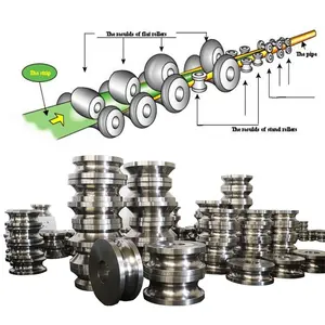 The Roll Sets will be installed on PIpe Making Machine/Tube Mill to make Stain Steel/Carbon Steel Pipes.