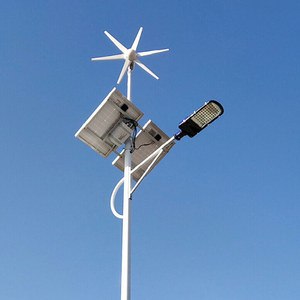 IP65 su geçirmez güneş hibrit sokak aydınlatması 30W 120W güç yol uygulaması için türbin ışıkları açtı - Product Image 5