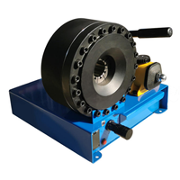 Crimpeuse de Tuyaux Hydrauliques Manuelle Portable 35 kg, Machine à Sertir les Tuyaux d'Huile Haute Pression et les Tuyaux Diesel Anti-explosion