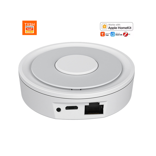TYSH Zigbee Smart Home System App Remote Control Tuya & Homekit Zigbee Gateway with Wi-Fi 1080p USB Powered