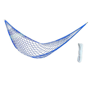 <b>Hammock</b> Outdoor Net Suspension Rope Single Double Use Durable PP Material Home <b>Garden</b> <b>Swing</b> Cradle - Product Image 1