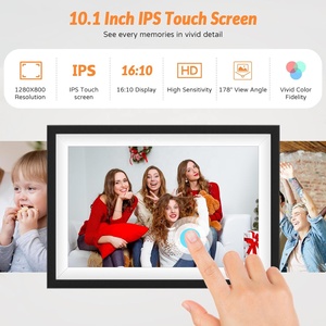 Frameo Digital Picture <b>Frame</b>,10.1 Inch WiFi Digital <b>Photo</b> <b>Frame</b> with 64GB <b>Large</b> Memory, HD IPS Touch Screen for Sharing <b>Photos</b> - Product Image 2