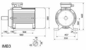 Mini-turbine hydraulique 50 kW triphasée AC380V 50 Hz 60 Hz utilisant un générateur à aimants permanents pour la production d'énergie hydroélectrique - Product Image 6