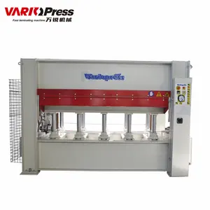 Woodworking mesin press panas dengan minyak termal