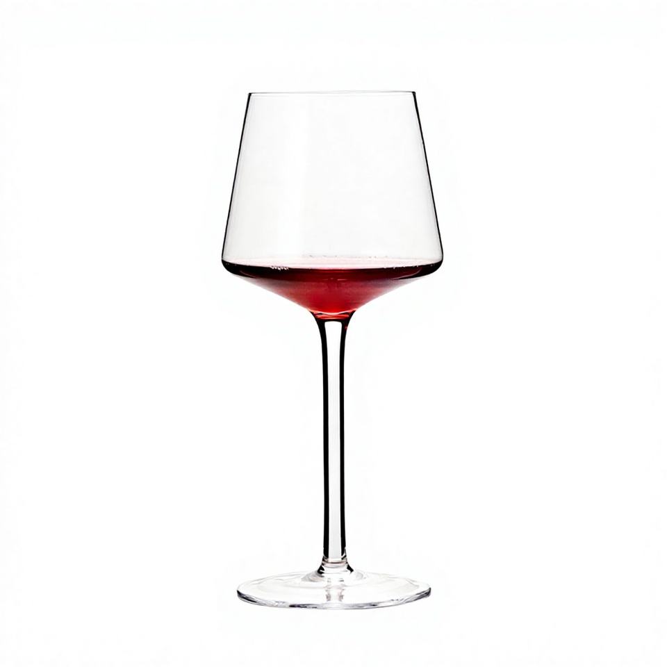 Custom logo Hand-blown Stemmed Wine Glasses Perfect for Home Dinners ...