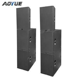 ระบบลำโพงคู่ขนาด 12 นิ้ว และ 15 นิ้ว แบบ Passive สำหรับใช้งานกลางแจ้ง ระดับมืออาชีพ สำหรับดีเจ ลำโพงซับวูฟเฟอร์คู่ขนาดใหญ่ ระบบเสียงสเตอริโอ สำหรับใช้ในบ้าน - Product Image 1