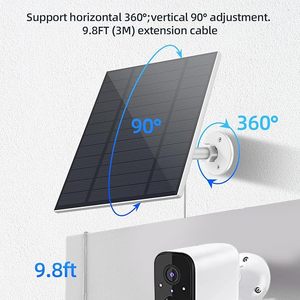 Panneau solaire monocristallin Alecter IBC, modèle APH-P31, sonnette sans fil 5W, montage mural, résistant aux intempéries, haute efficacité - Product Image 5