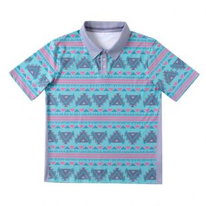 เสื้อโปโลผู้ชายพิมพ์ลายดอกไม้แบบสลิมฟิต แห้งเร็ว ระบายอากาศได้ดี เหมาะสำหรับกีฬากอล์ฟและสวมใส่ลำลอง รับผลิตแบบ OEM พร้อมสกรีนโลโก้ตามสั่ง - Product Image 1