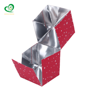 Caja de Regalo Rígida Impermeable de Lujo Personalizada con Forro de Esponja para Regalos Sorpresa de Año Nuevo, Navidad, Bodas y Embalaje de Artículos para Beber - Product Image 1