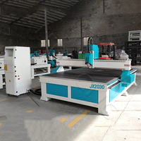 Machine de gravure et de découpe CNC à 3 axes JX pour le travail du bois, l'aluminium, le plastique et la gravure sur planche