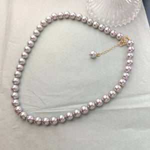 <span class=keywords><strong>Collana</strong></span> di Perle Imitate di Lusso Sportiva e Versatile per Donna, Stile Celebrità di Internet - Product Image 5