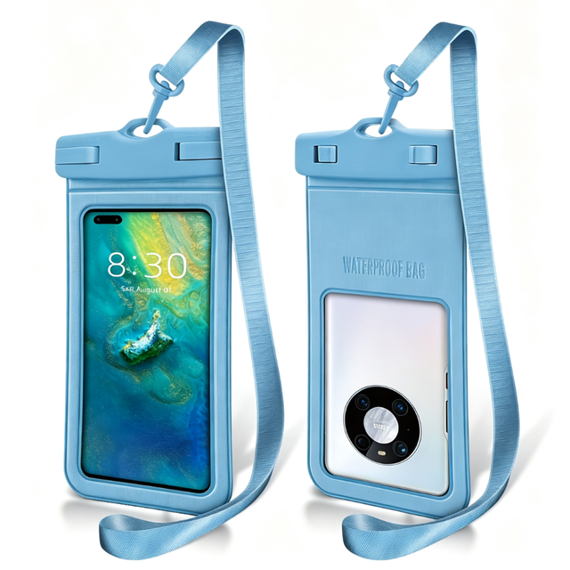Wholesale IPX8 Waterproof Mobile Phone Cases New Universal Protective PU Bag for iPhone and Other Smartphones
