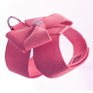 Juego de arnés de microfibra personalizado para perros y cachorros, conjunto de correa con lazo y correa para gato, bajo pedido mínimo - Product Image 4