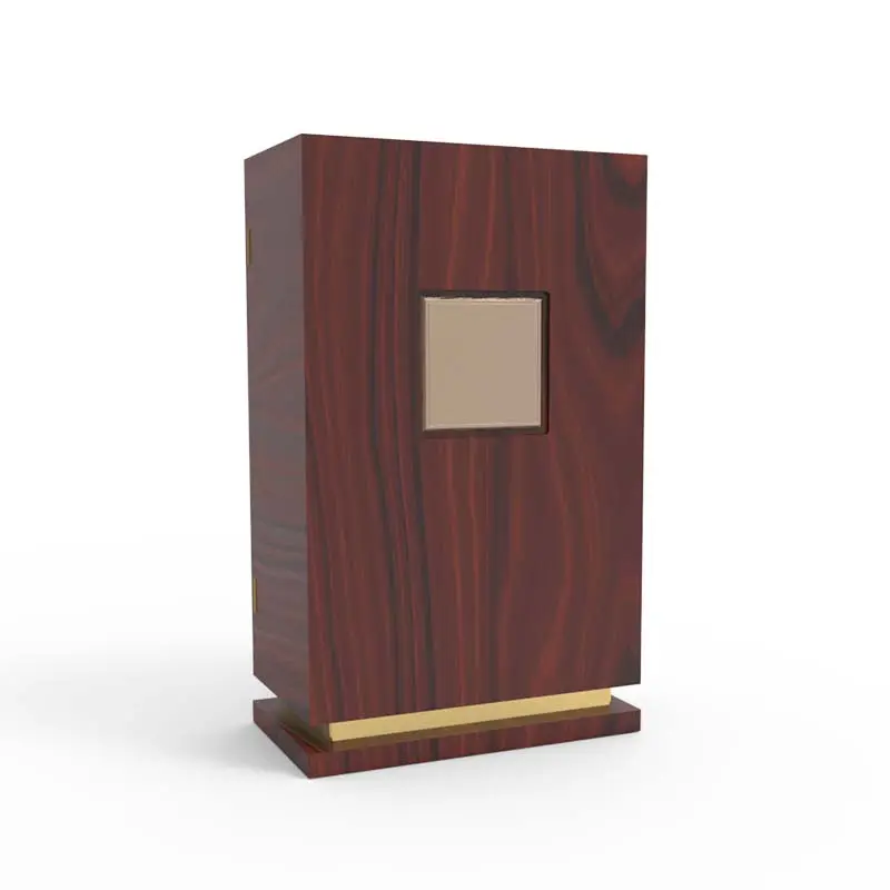 2023 nueva llegada de alta calidad vino tinto Moneda de Oro cuchillo de oro Cajas de Regalo de madera con logotipo personalizado caja de embalaje de madera