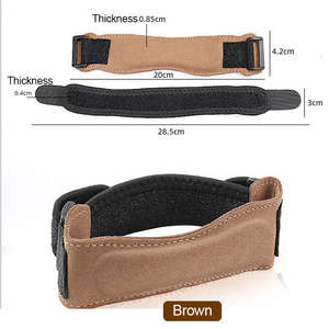 Rodillera deportiva de poliéster ligera de producción a gran escala, diseño antideslizante transpirable ajustable para protección contra la artritis - Product Image 4