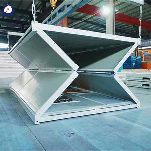 Maison de conteneur pliable préfabriquée pliable en acier léger préfabriqué 20Ft cadre de construction modulaire de haute qualité à faible coût - Product Image 6