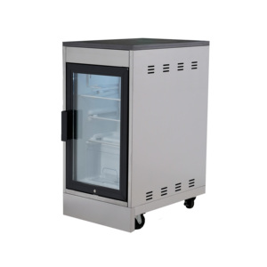 Isla de Cocina para Exteriores con Parrilla, Recubrimiento de Polvo Negro - Product Image 5