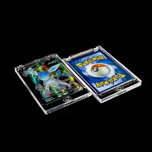 Acrilico One Top Card Saver 35PT protezione UV custodia per carte sportive One Touch porta carte magnetico a scatto