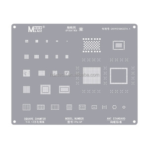 Maant Màn hình LCD hiển thị IC bảo vệ điện thoại di động BGA reballing stencils <span class=keywords><strong>Kit</strong></span> Đối với <span class=keywords><strong>iPhone</strong></span> 5 để 15 Pro Max Stencil - Product Image 2