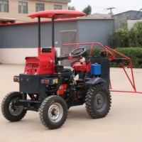 Nouvelle moissonneuse de canne à sucre à tige entière / Mini moissonneuse de canne / Machine à récolter la canne à sucre avec coupeur supérieur