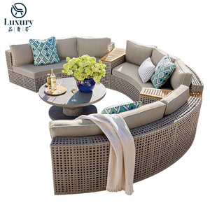 Hiện đại vườn PE mây cong <span class=keywords><strong>sofa</strong></span> đặt ngoài trời sân khách sạn không thấm nước Patio ngoài trời <span class=keywords><strong>sofa</strong></span> <span class=keywords><strong>Set</strong></span> - Product Image 6