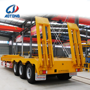 Quality Warranty Certificate Lowboy 70tons Heavy Duty Gooseneck 3 Axles Lowbed <strong>Trailer</strong> in <strong>Other</strong> <strong>Trailers</strong> - Product Image 4