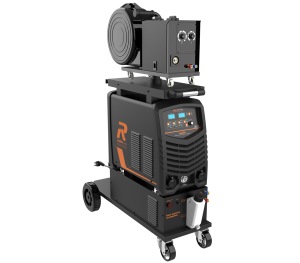 Combinación industrial refrigerada por agua MMA MAG MIG 500 Máquina de soldadura de aluminio con carro <span class=keywords><strong>NBM</strong></span> Soldador MIG de doble pulso resistente - Product Image 1