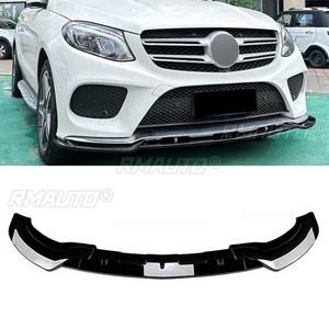 Front Bumper Lip Spoiler Diffuser Splitters Body Kit Aprons Cover Guard Trim for Mercedes-Benz W166 GLE Coupe C292 AMG 2015-2018 - Product Image 1
