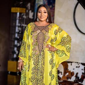 Robes africaines grande taille pour femmes, collection automne 2024, robe longue maxi, Dashiki, Abaya de luxe, Dubai, <span class=keywords><strong>Boubou</strong></span>, robe <span class=keywords><strong>femme</strong></span>, vêtements africains - Product Image 3