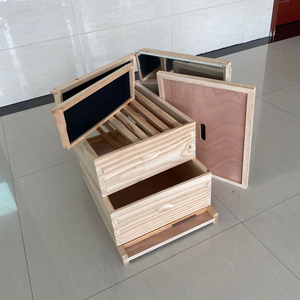 Nuevos marcos y cajas de madera para colmenas de apicultura para uso en granjas apícolas - Product Image 2